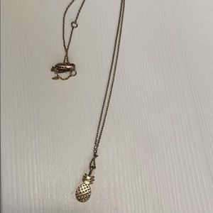two necklaces